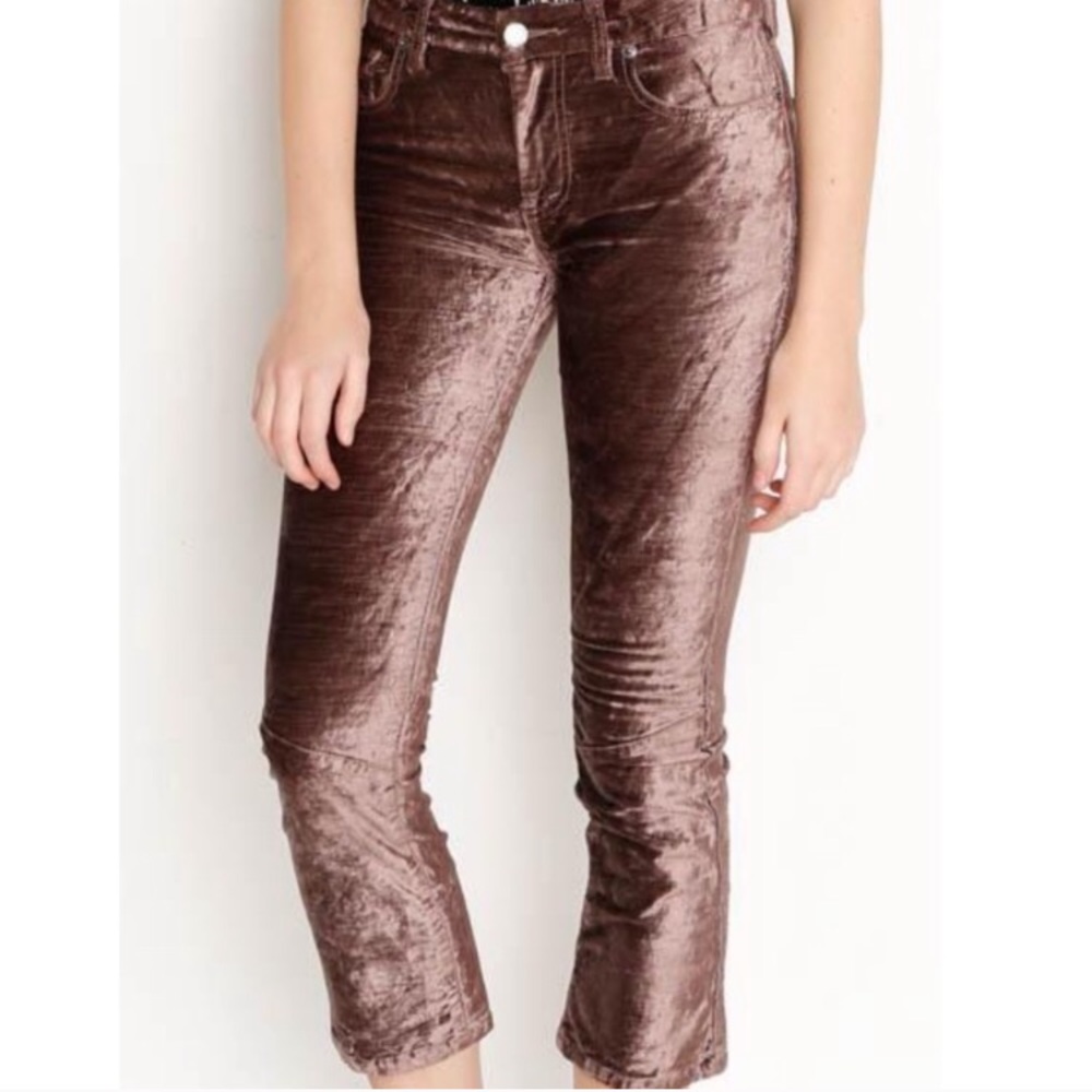 Free People Velvet Pants